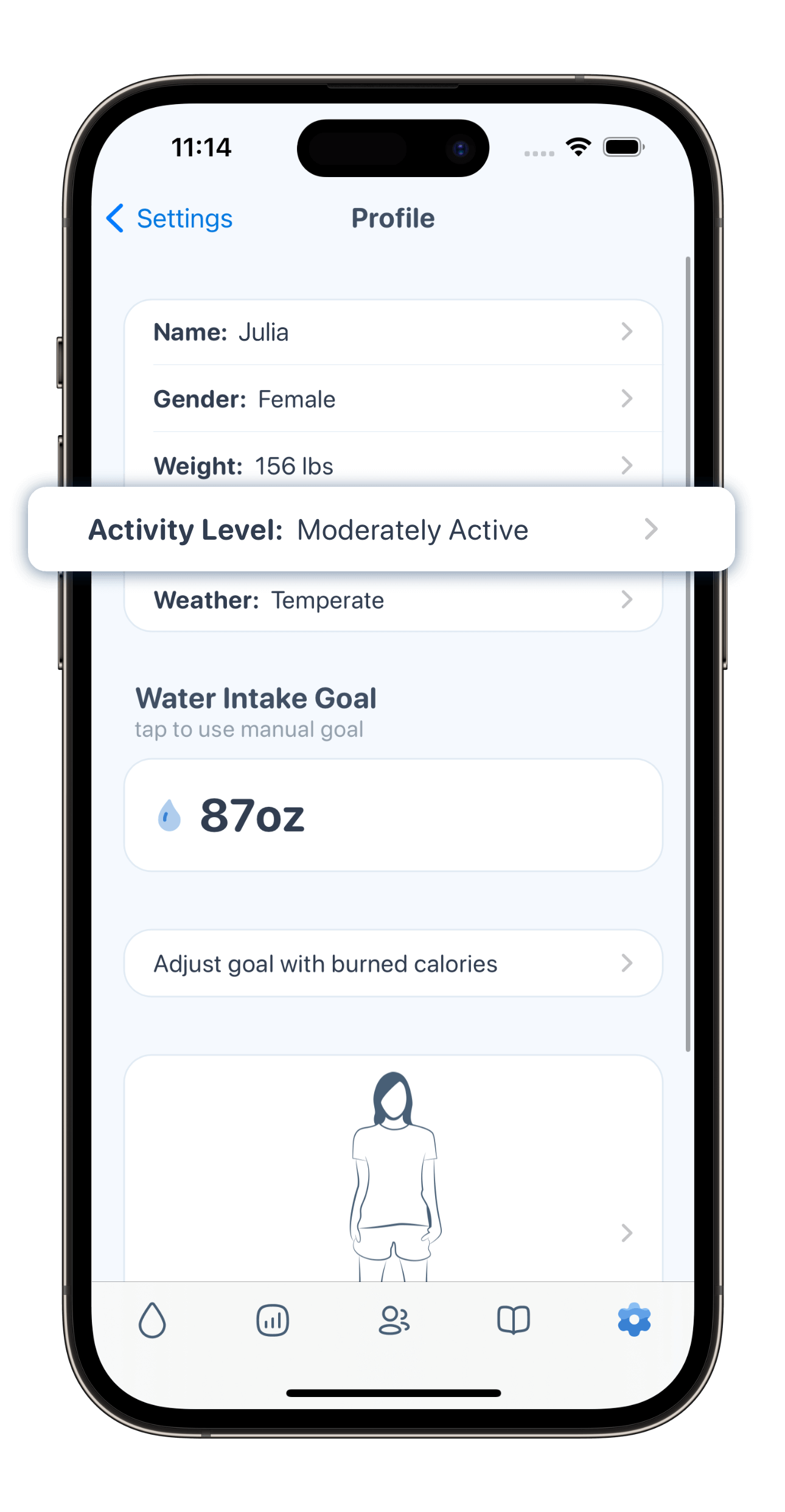 Change activity level on apple watch hot sale